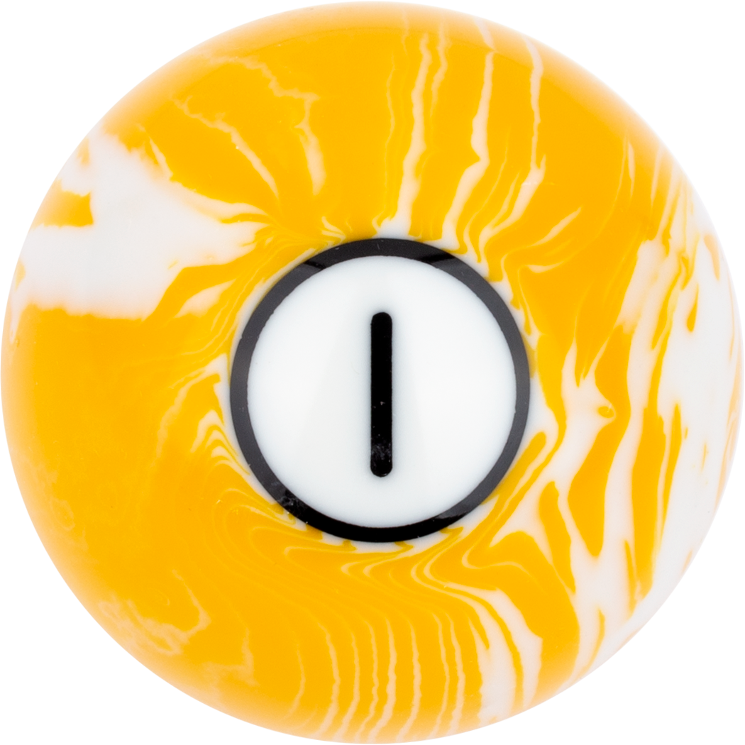 White Marble Replacement Ball - #1 White Marble Replacement Ball - #1